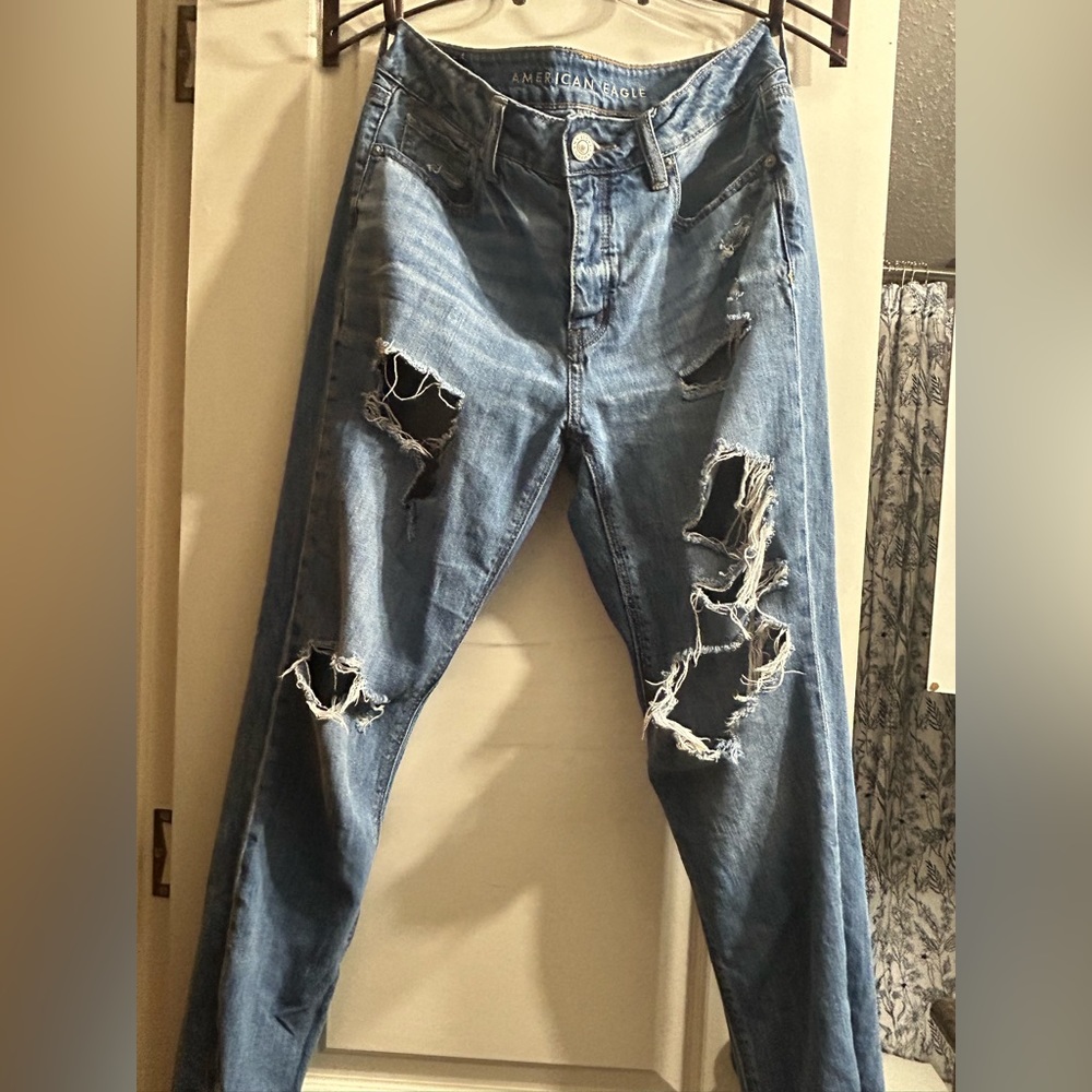 American Eagle Mid Rise Jeans.